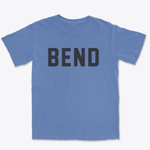Bend Oregon Classic Block Premium Heavyweight T-shirt