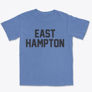 East Hampton Connecticut Classic Block Premium Heavyweight T-shirt