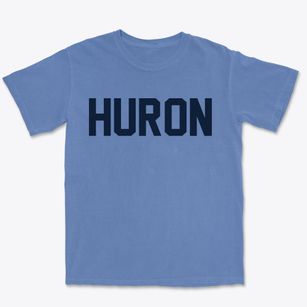 Huron Ohio Classic Block Premium Heavyweight T-shirt