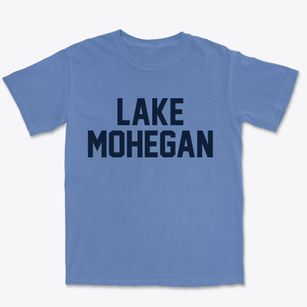 Lake Mohegan New York Classic Block Premium Heavyweight T-shirt