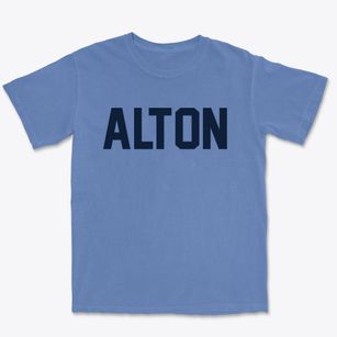 Alton New Hampshire Classic Block Premium Heavyweight T-shirt