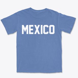 Mexico New York Classic Block Premium Heavyweight T-shirt
