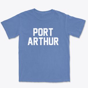 Port Arthur Texas Classic Block Premium Heavyweight T-shirt
