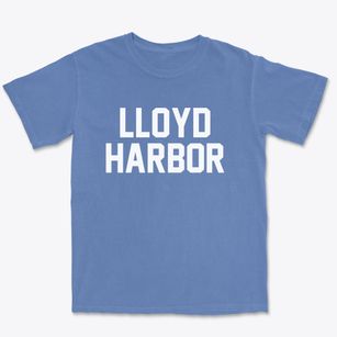 Lloyd Harbor New York Classic Block Premium Heavyweight T-shirt