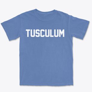Tusculum Tennessee Classic Block Premium Heavyweight T-shirt