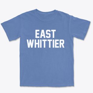 East Whittier California Classic Block Premium Heavyweight T-shirt
