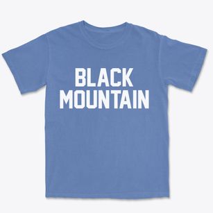 Black Mountain North Carolina Classic Block Premium Heavyweight T-shirt