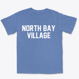 North Bay Village Florida Classic Block Premium Heavyweight T-shirt