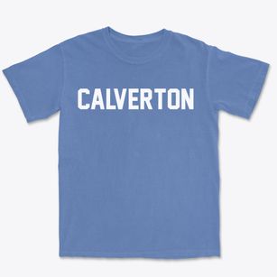 Calverton New York Classic Block Premium Heavyweight T-shirt