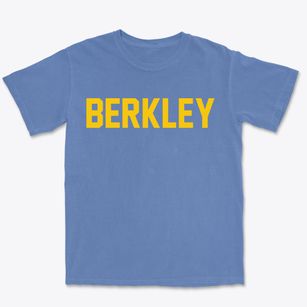 Berkley Massachusetts Classic Block Premium Heavyweight T-shirt