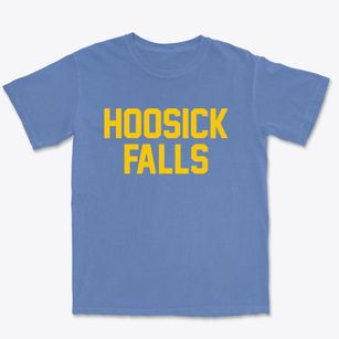 Hoosick Falls New York Classic Block Premium Heavyweight T-shirt