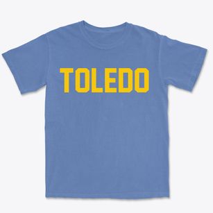 Toledo Iowa Classic Block Premium Heavyweight T-shirt