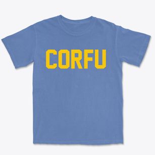 Corfu New York Classic Block Premium Heavyweight T-shirt