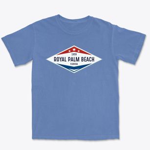Royal Palm Beach Florida Diamond Star Premium Heavyweight T-shirt