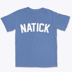 Natick Massachusetts Classic Curve Premium Heavyweight T-shirt