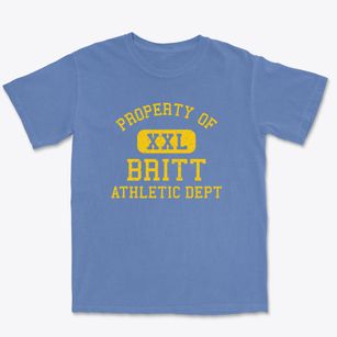 Britt Iowa Athletic Dept Premium Heavyweight T-shirt
