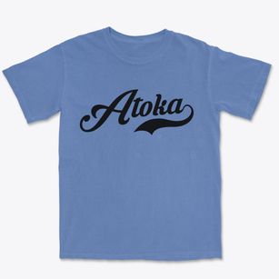 Atoka Oklahoma Vintage Team Premium Heavyweight T-shirt
