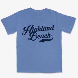 Highland Beach Florida Vintage Team Premium Heavyweight T-shirt