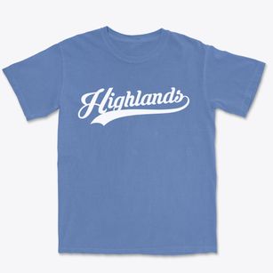 Highlands North Carolina Vintage Team Premium Heavyweight T-shirt