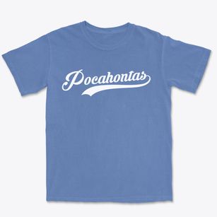 Pocahontas Virginia Vintage Team Premium Heavyweight T-shirt