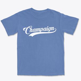 Champaign Illinois Vintage Team Premium Heavyweight T-shirt