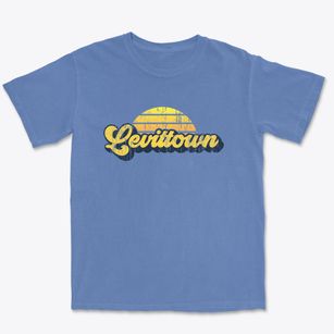 Levittown New York Sublime Sunset Premium Heavyweight T-shirt