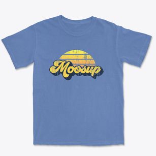 Moosup Connecticut Sublime Sunset Premium Heavyweight T-shirt