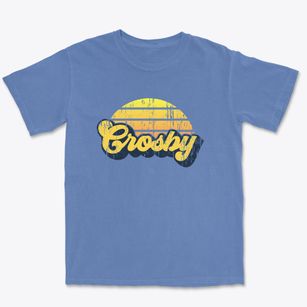 Crosby North Dakota Sublime Sunset Premium Heavyweight T-shirt