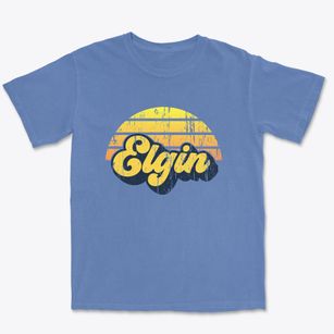 Elgin North Dakota Sublime Sunset Premium Heavyweight T-shirt