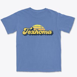 Texhoma Texas Sublime Sunset Premium Heavyweight T-shirt