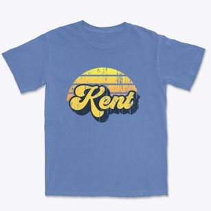 Kent New York Sublime Sunset Premium Heavyweight T-shirt