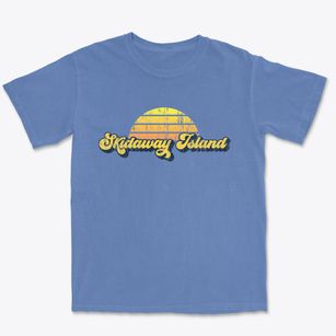 Skidaway Island Georgia Sublime Sunset Premium Heavyweight T-shirt