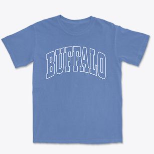 Buffalo Illinois Trendy Block Premium Heavyweight T-shirt