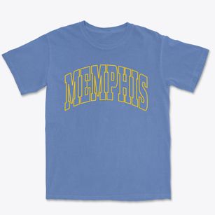 Memphis Missouri Trendy Block Premium Heavyweight T-shirt