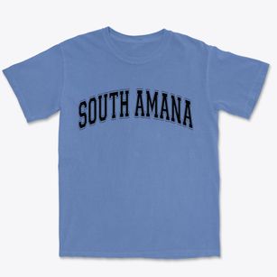 South Amana Iowa Varsity Premium Heavyweight T-shirt