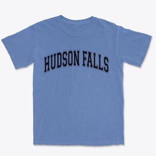 Hudson Falls New York Varsity Premium Heavyweight T-shirt