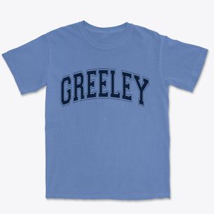 Greeley Colorado Varsity Premium Heavyweight T-shirt