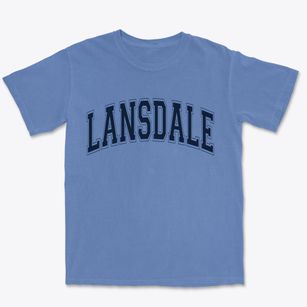 Lansdale Pennsylvania Varsity Premium Heavyweight T-shirt