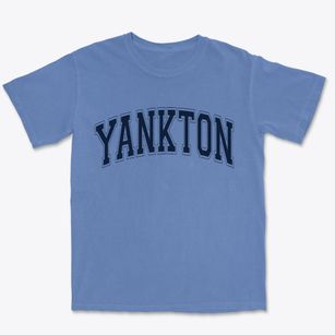 Yankton South Dakota Varsity Premium Heavyweight T-shirt