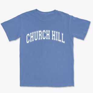 Church Hill Pennsylvania Varsity Premium Heavyweight T-shirt