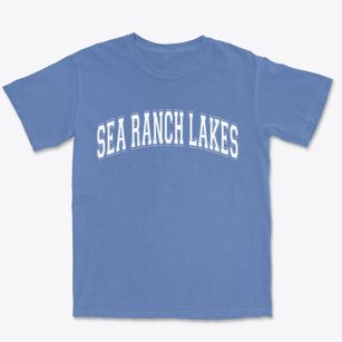 Sea Ranch Lakes Florida Varsity Premium Heavyweight T-shirt