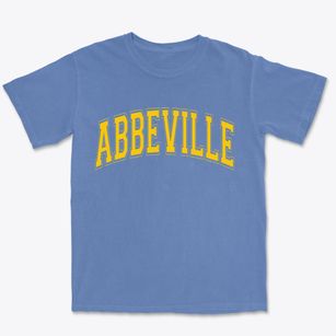 Abbeville Alabama Varsity Premium Heavyweight T-shirt