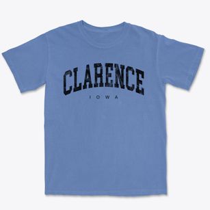 Clarence Iowa Urban Vibe Premium Heavyweight T-shirt