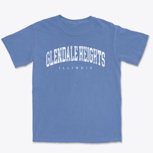 Glendale Heights Illinois Urban Vibe Premium Heavyweight T-shirt
