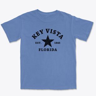Key Vista Florida Star Premium Heavyweight T-shirt