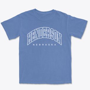 Henderson Nebraska Inline Premium Heavyweight T-shirt