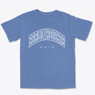 Berlin Heights Ohio Inline Premium Heavyweight T-shirt