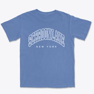 Schroon Lake New York Inline Premium Heavyweight T-shirt