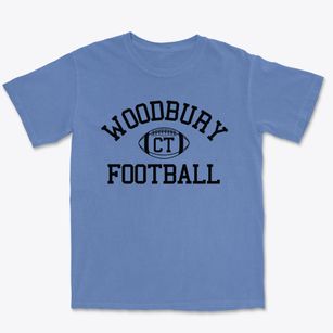 Woodbury Connecticut Football Premium Heavyweight T-shirt
