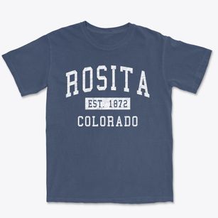 Rosita Colorado Classic Established Premium Heavyweight T-shirt